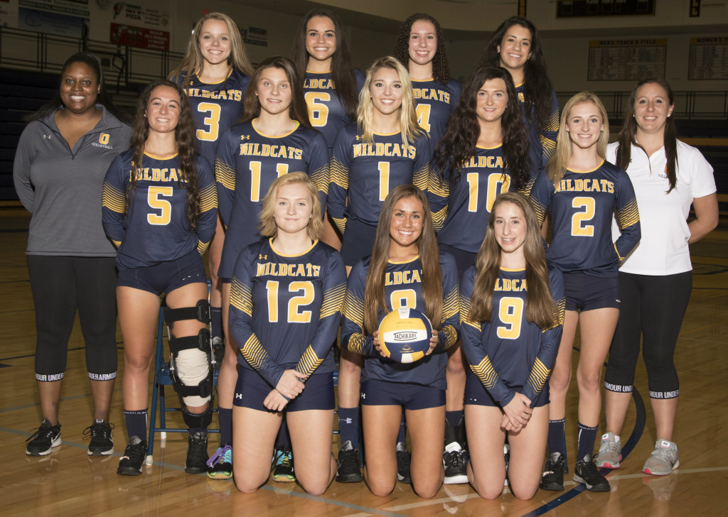 Back row (from left): Paige Parent, Devon Bonner, Danielle Deryckere and Kayla Manzella. Middle (from left): Head Coach Tori, Jessica Nelson, Paige Briggs, Nicole Elzerman, Elle Wright, Katie Detone, and assistant coach Laura Kragh. Front row (from left): Hannah Bellamy, Kalli Mholland, and Maddy Weiss. Photo by C.J Carnacchio.