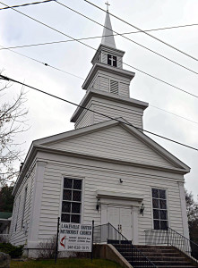 Lakeville United Methodist Church was built in 1856.