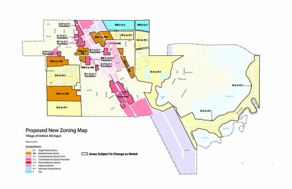 Proposed New Zoning Map USE