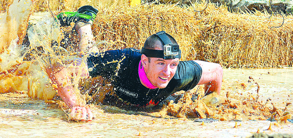 There was definitely no shortage of mud or water at many of the obstacles. Photo by C.J. Carnacchio.