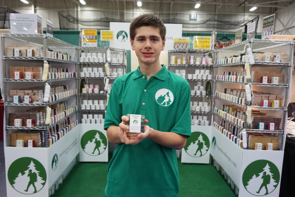 Spencer Kelly, founder and owner of The Expedition Soap Co., has been invited to be a panelist and exhibitor at the US Autism & Asperger Association’s 12th Annual World Conference and Expo in Portland, Oregon Aug. 24-27. Photo provided.
