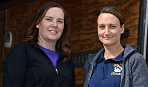 Stacey Beane (left) and Cathy Darling, owners of You, Me and Bubble Tea in Oxford.