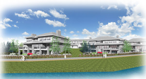 Village Centre would contain a total of 65 attached condo units. Image provided.