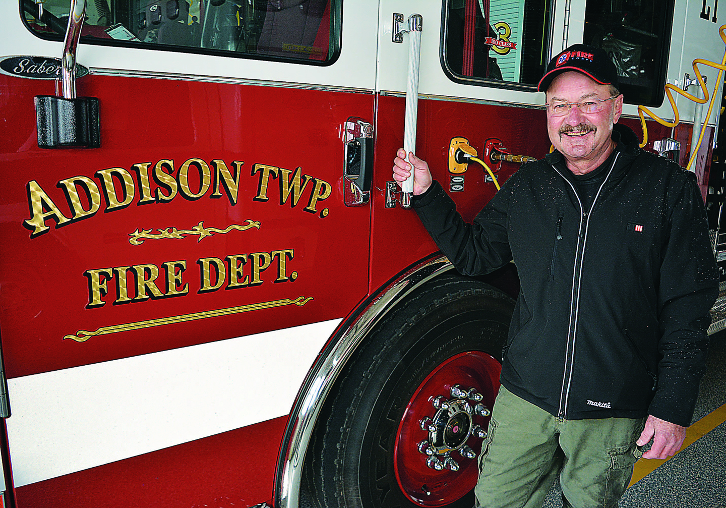 Tim Gasparski, manager/coordinator for Addison’s new Fire Corps, is looking for recruits to assist the fire department and give back to the community. Photo by C.J. Carnacchio.