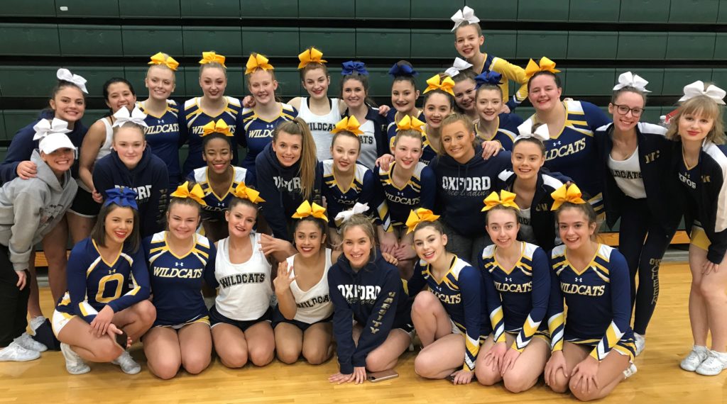 Cheer team heading to regionals | Oxford Leader