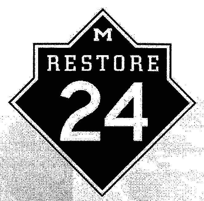 M-24, touch-ups and lane closures