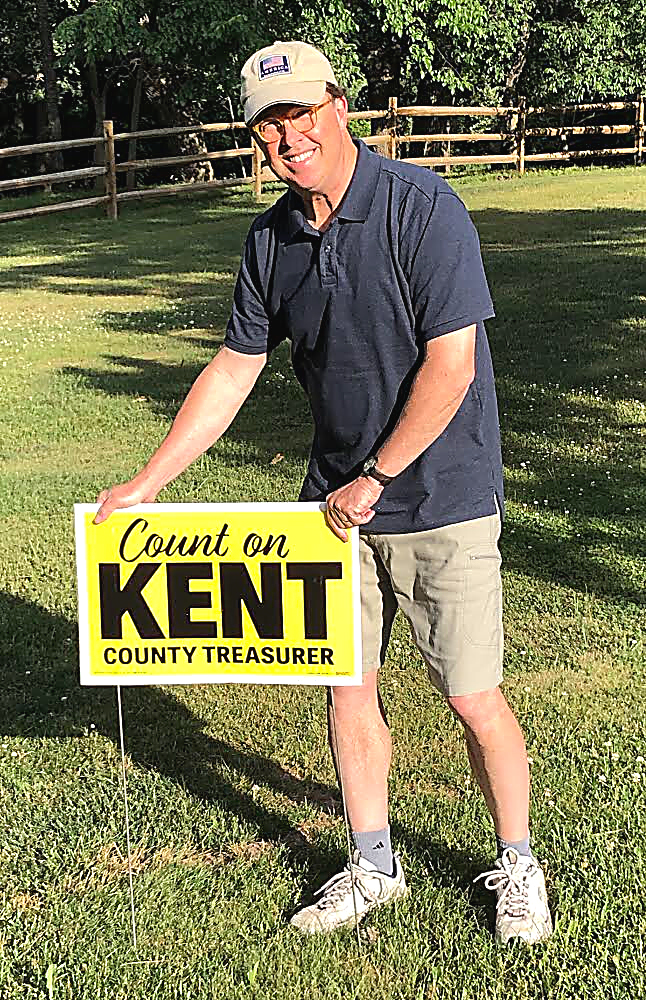 Kent goes for Oakland County Treasurer’s gig in November