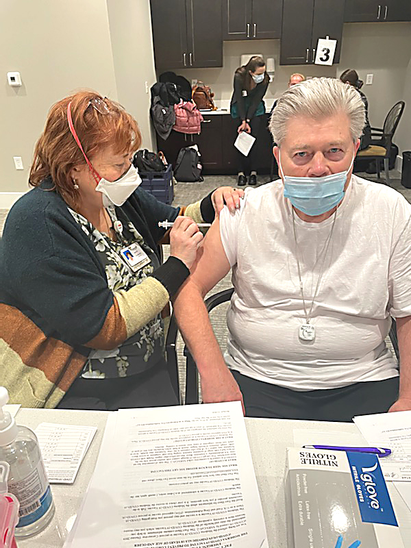 Seniors vaccinated