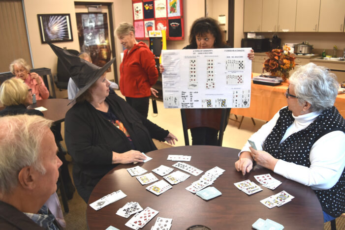 Being social with Addison Senior Center