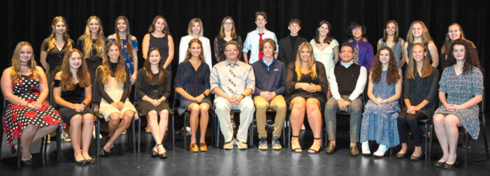 National Honor Society  inducts 26 new members