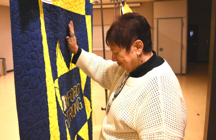 LakePoint prayer quilts dedicated to OHS survivors