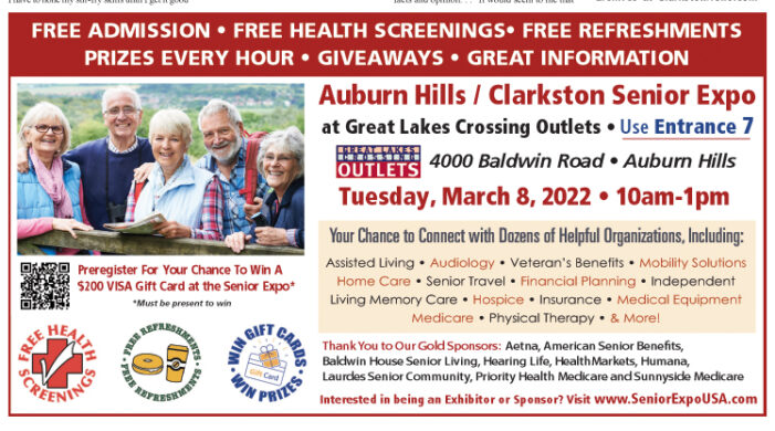 Free Senior Expo slated for March 8