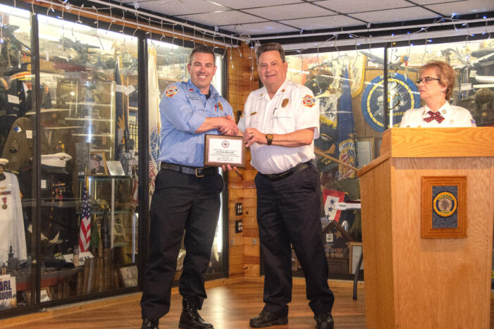 Legion Post 108 awards local public safety, charity