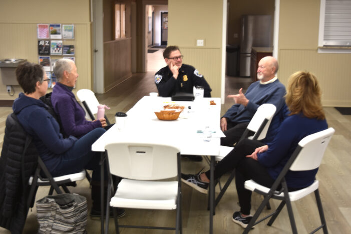 Police Chief sits down for coffee & conversation