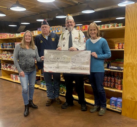 VFW ‘adopts’ FISH’s pasta sauce shelf