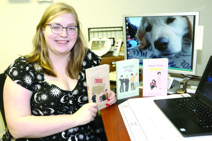 Township resident pens third book