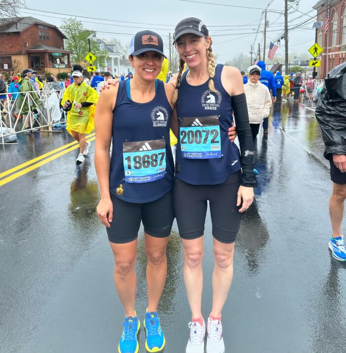 Local runners take the streets of Boston