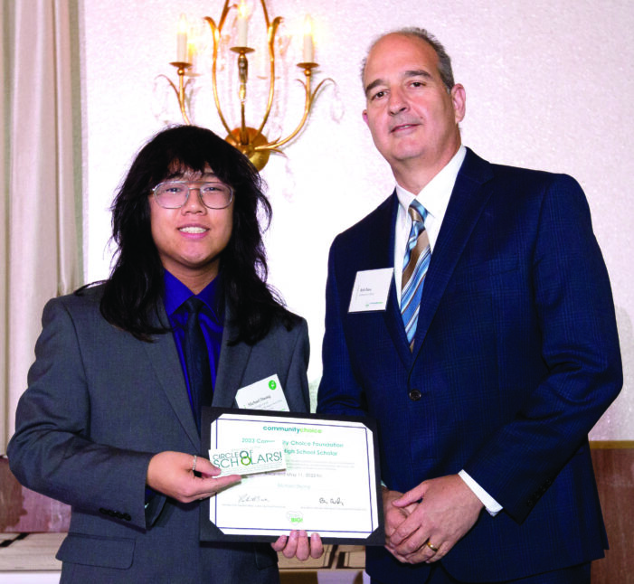 Duong receives $5,000 scholarship Community Choice Foundation