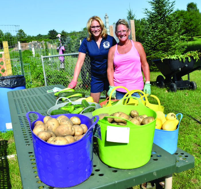 Community garden helping feed locals