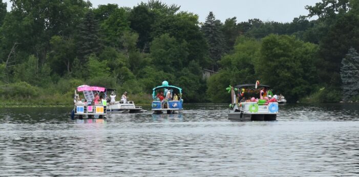 Lake living in July