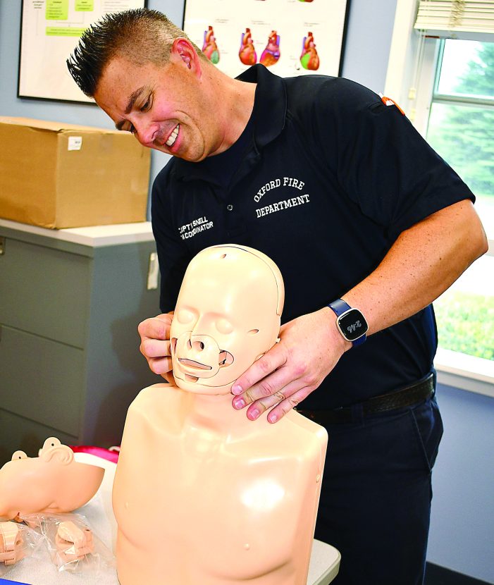 New manikins for free CPR classes