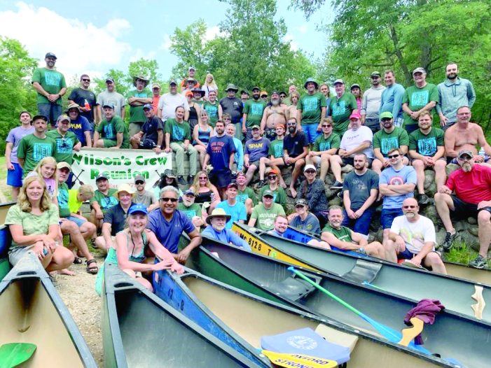 Canoe trip/reunion helps raise funds for music scholarships