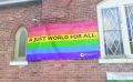 Thieves steal church banner meant to convey acceptance, inclusivity