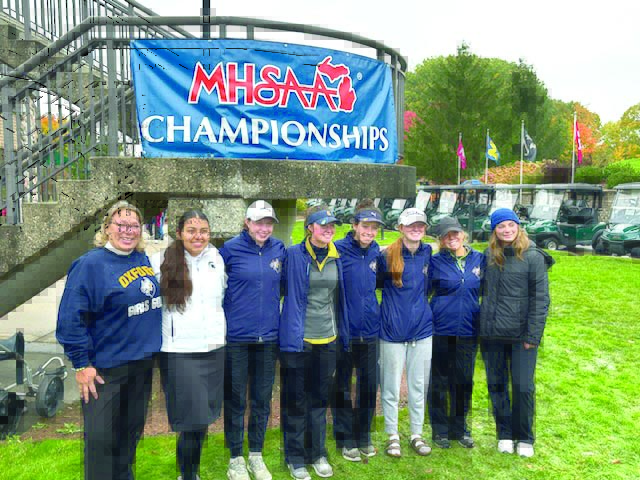 Oxford girls golf team qualifies for state championship