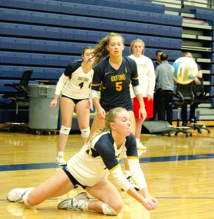 Oxford volleyball demolishes Seaholm Maples in 3-0 sweep