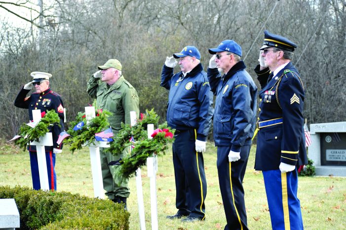 Oxford residents honor veterans during Wreaths Across America
