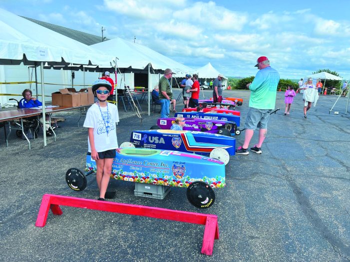 Oxford’s Katie Scotti races to Akron for soapbox World Championship