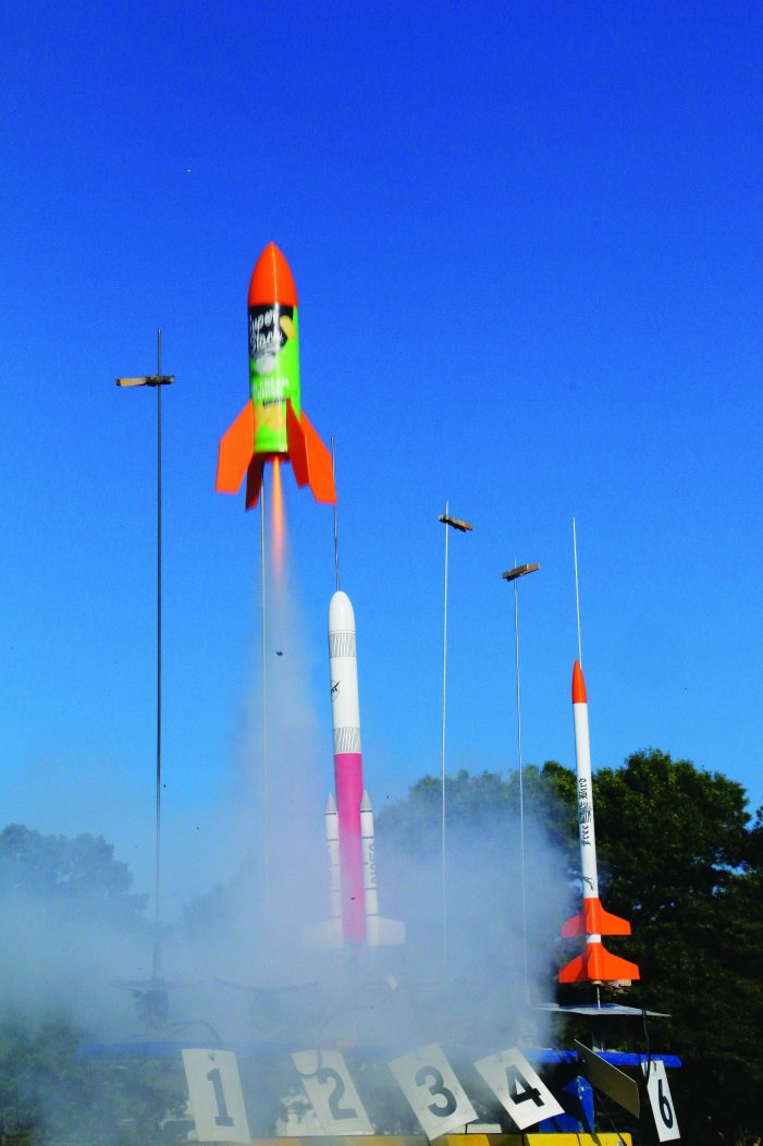 Youth rocketeers take up space