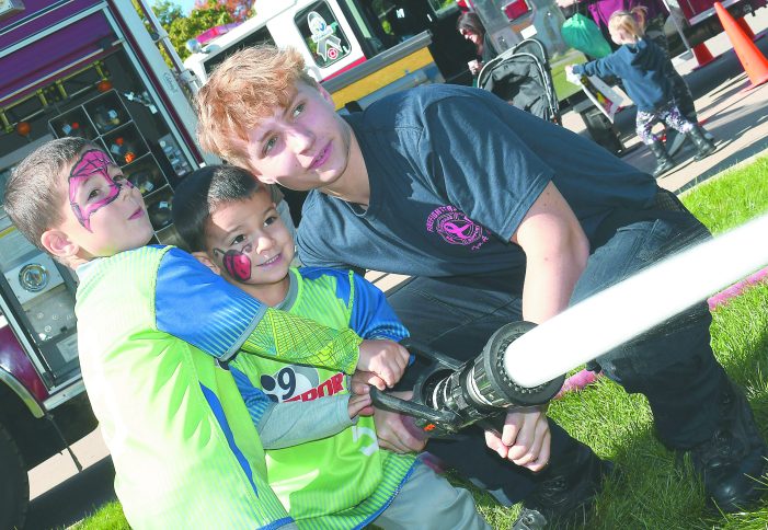 Oxford firefighters host open house