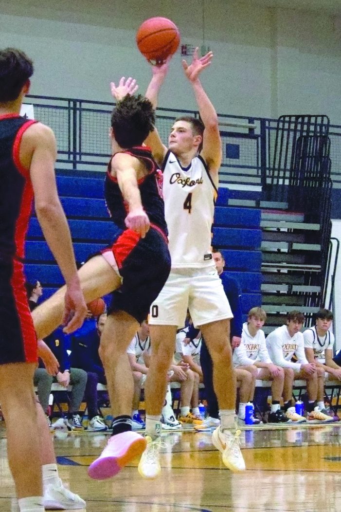 Jake Champagne ties OHS all-time scoring record in dominant win over Anchor Bay