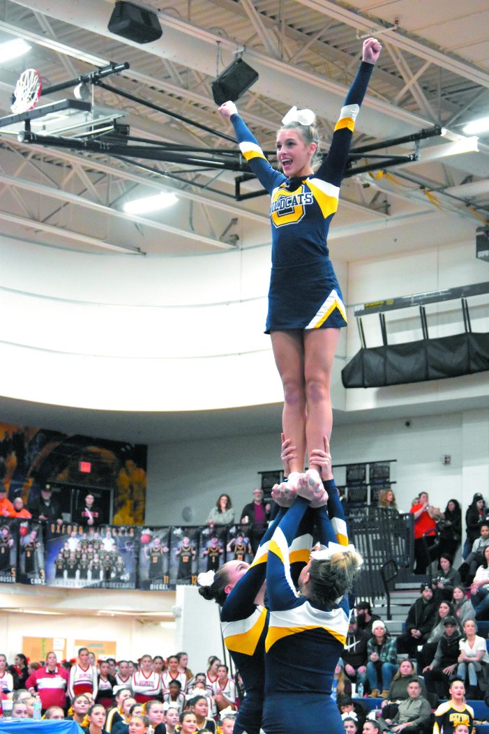 Oxford competitive cheer dominates at Frozen Fest