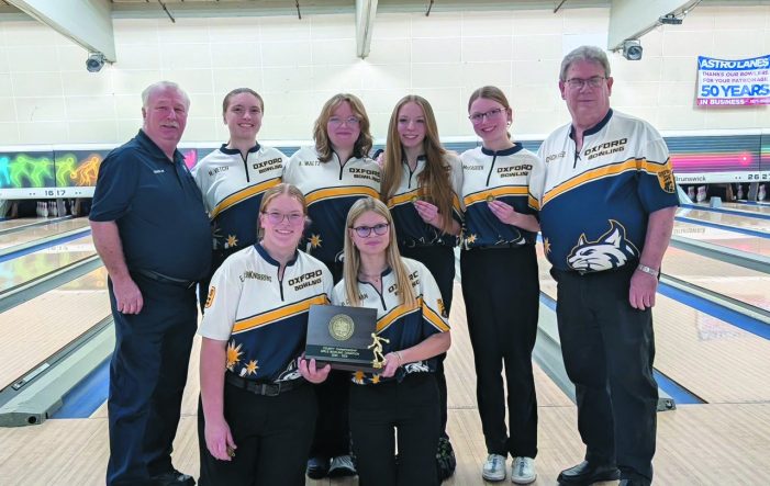 Oxford girls varsity bowling wins Oakland County tournament