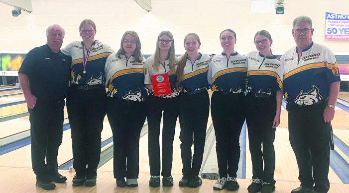 Oxford girls bowling wins league tournament