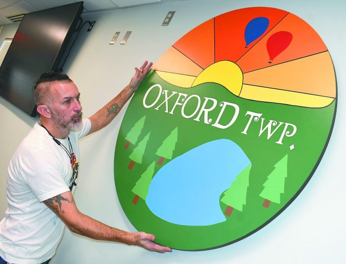 New logo added to Oxford Township meeting room