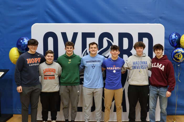 Seven OHS seniors sign letters of intent to play college sports