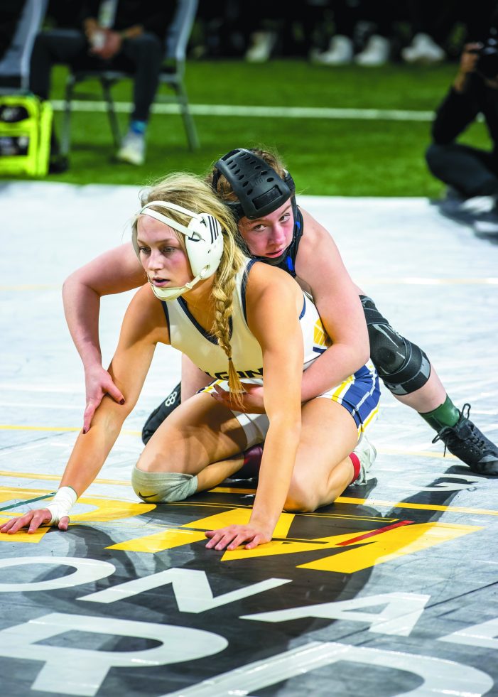 Cheyenne Frank becomes Oxford High School’s first girls wrestling state champion